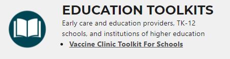 Vaccine Education Toolkit for K-12