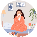 Quédese en casa cuando esté enfermo
