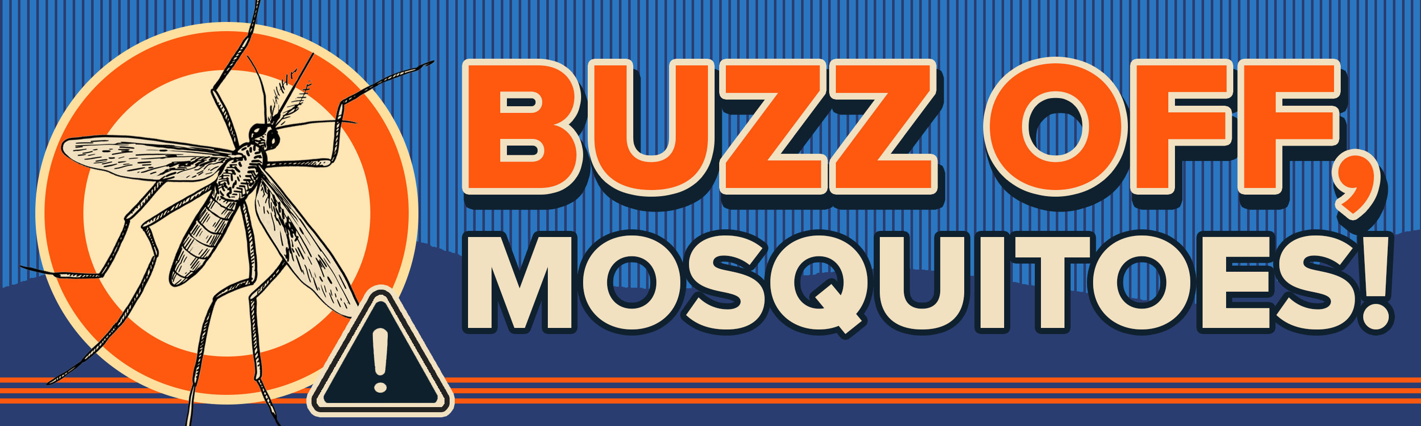 Buzz off Mosquitos - English