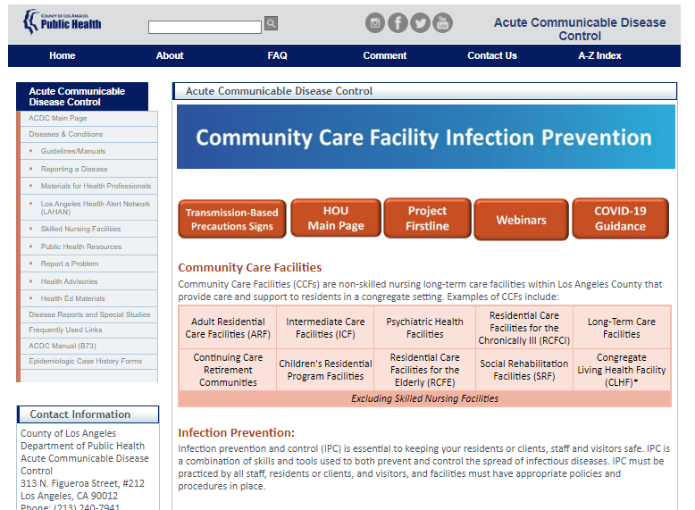Thumbnail for CCF Infection Prevention Program