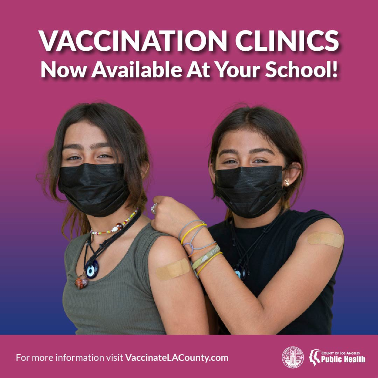 School Vaccine Clinic Flyer Template 2