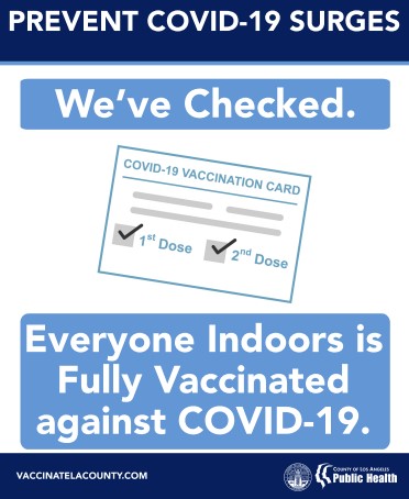 Everyone Indoors is Fully Vaccinated