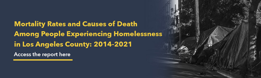 Issue brief on homeless mortality in 2023