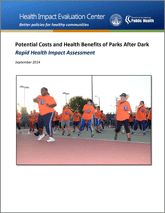 Potential Costs and Health Benefits of Parks After Dark: Rapid Health Impact Assessment
