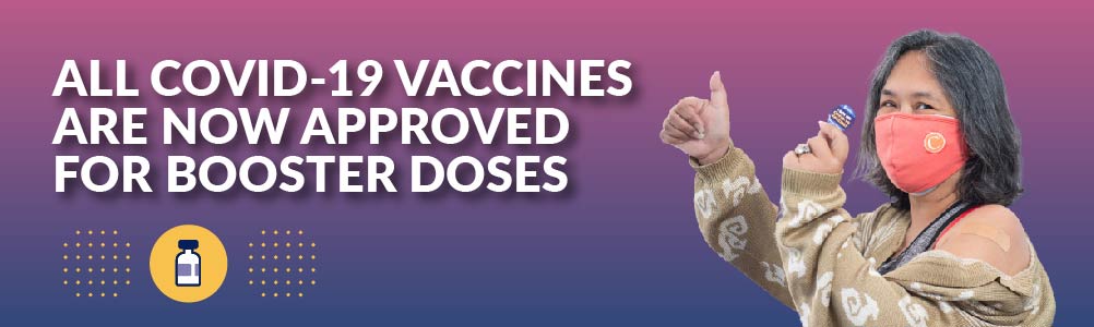 Vaccine boosters update and image and link