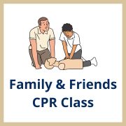 Adult & teen practing CPR