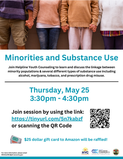 Dicuss Substance Abuse among Minorities