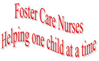 Foster Care Nurses text
