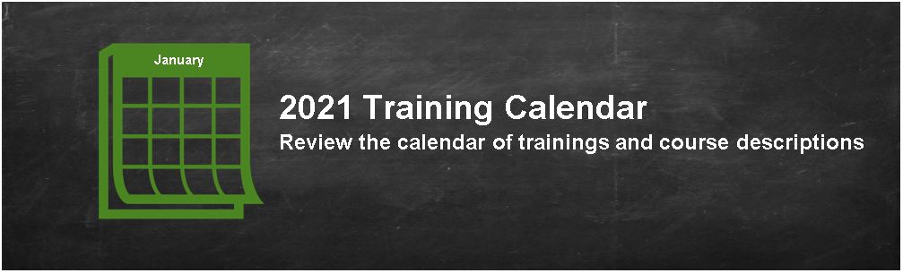 2021 DHSP Training Calendar