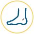 toe, foot, or leg amputations icon