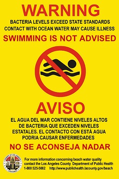 WARNING sign with the YELLOW background