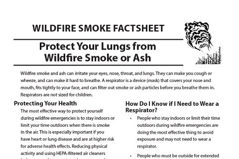 This Protect Your Lungs form Wildfire Smoke