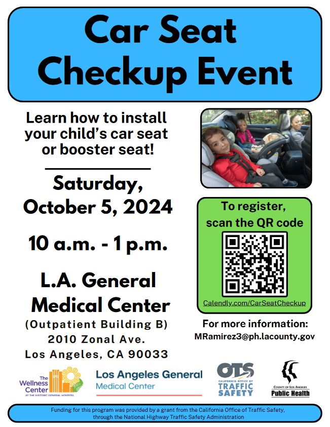 Event Saturday October 5, 2024 10 a.m.-1 p.m. L.A. General Medical Center