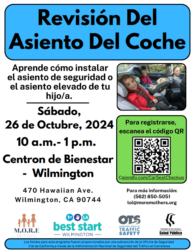 Evento: Sbado 26 de octubre de 2024 de 10 a.m. a 1 p.m. Centro de Bienestar de Wilmington