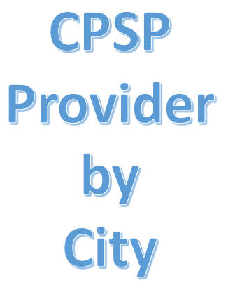 CPSP Provider by City