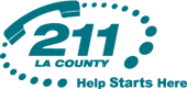 211 LA County Help starts here logo