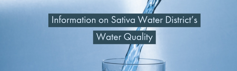 Water Quality Concern - Sativa Water District