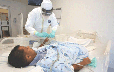 Hospital Ebola Drill