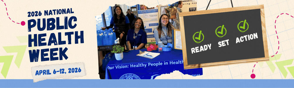 Public Health Week is where you are
