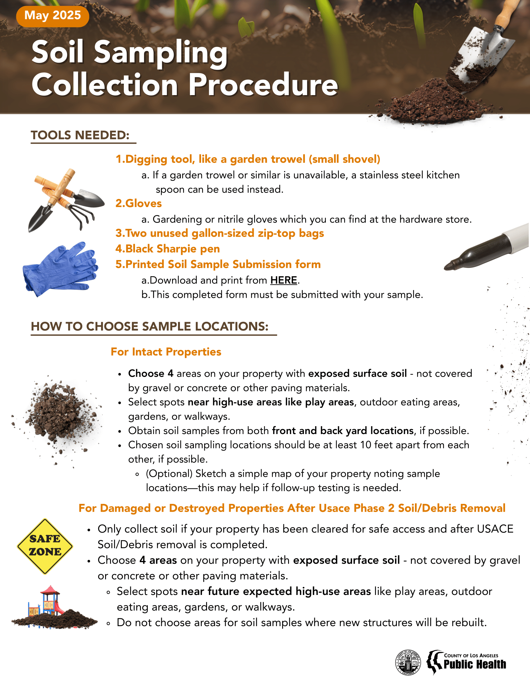 Soil Sampling Collection Procedure