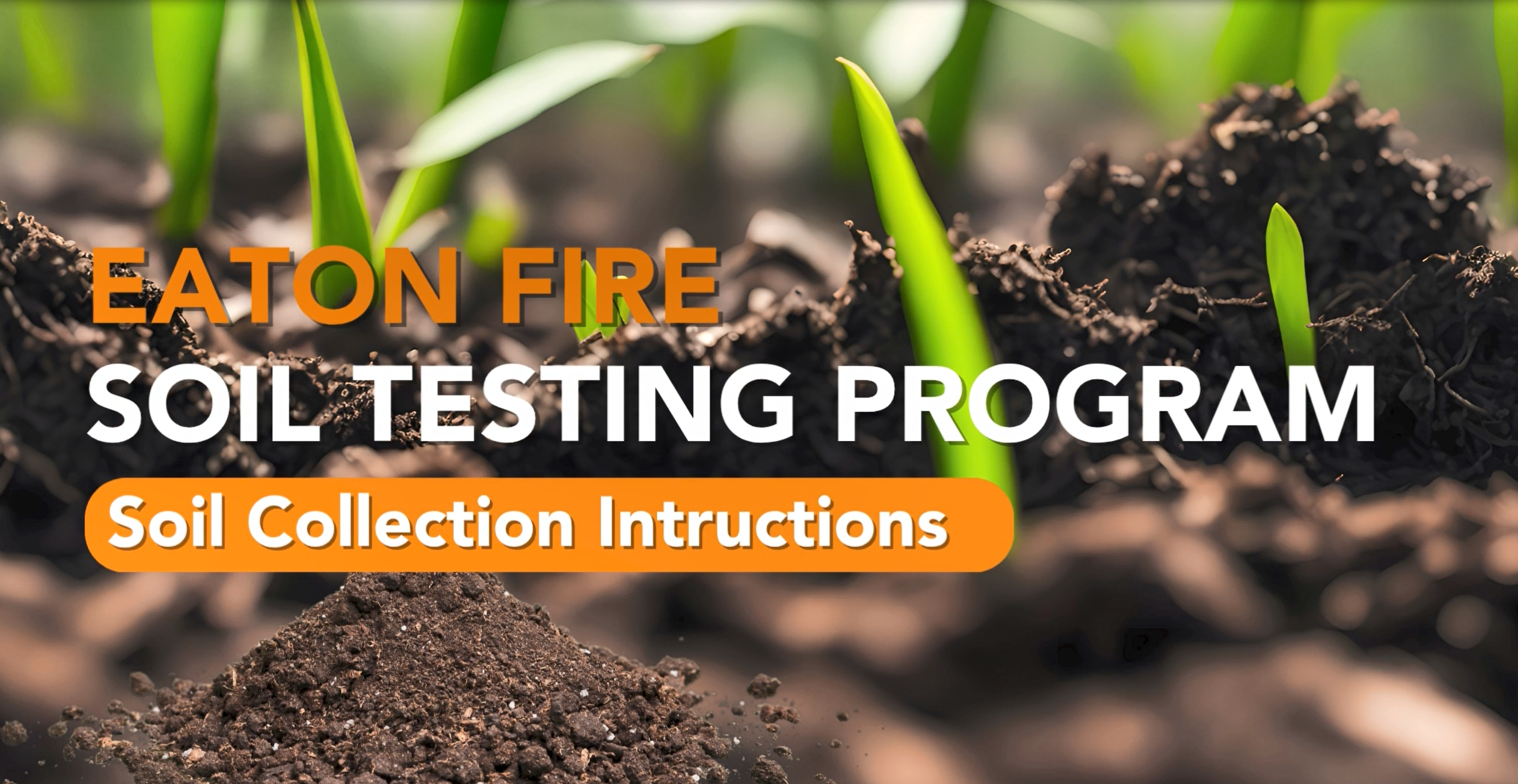 Tools and Instructions For Soil Sampling