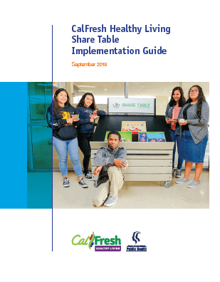 Calfresh healthy living share table implementation guide