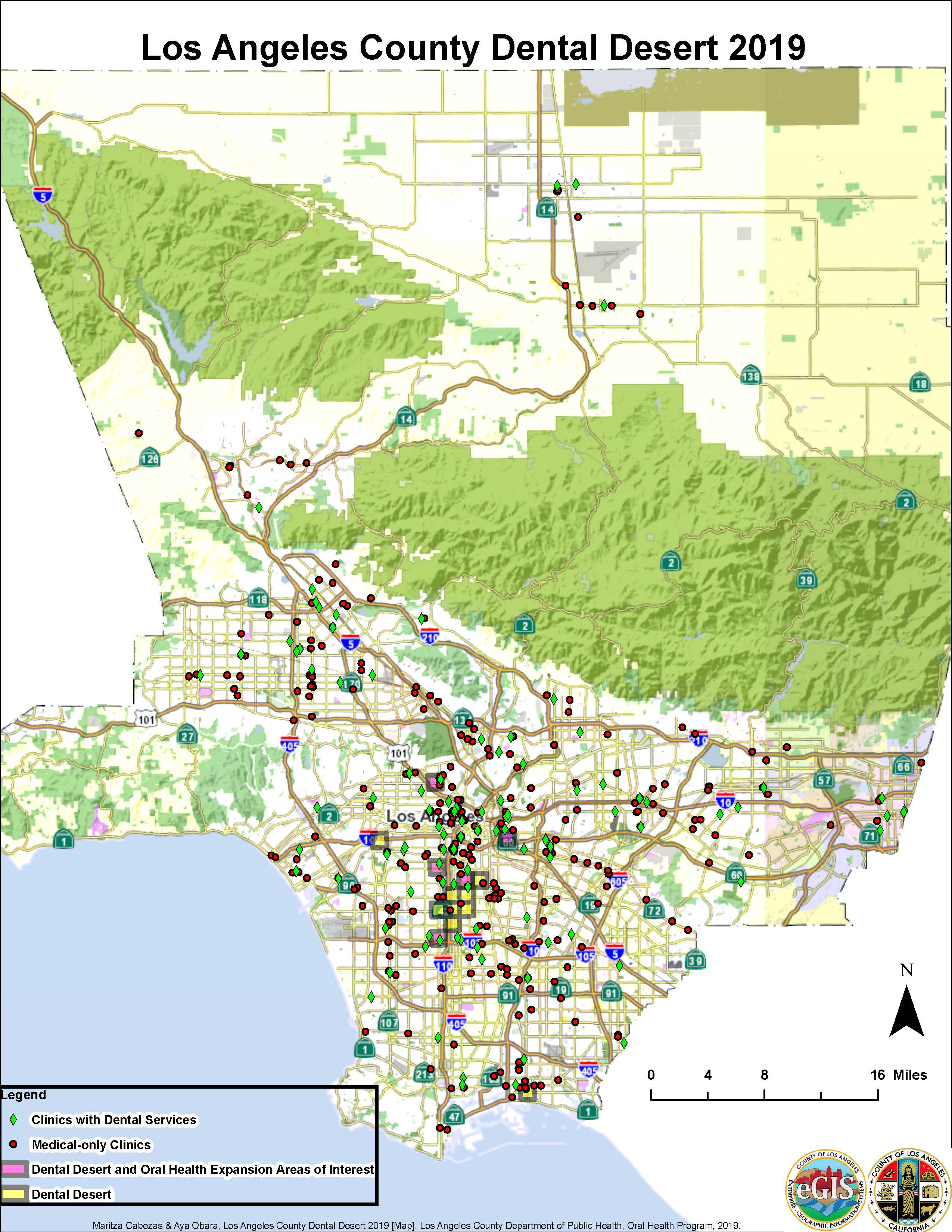 La County Department Of Public Health