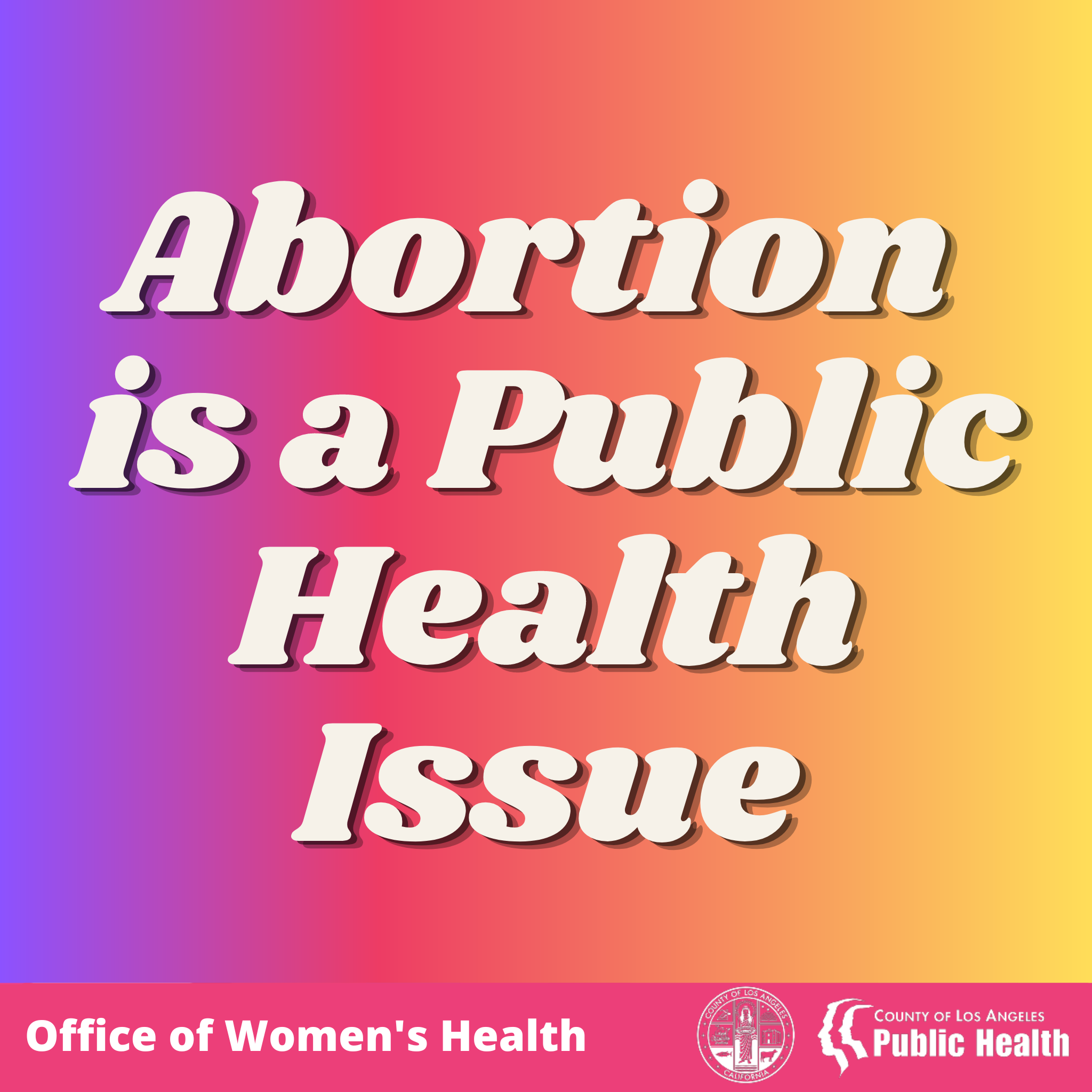 Abortion Is A PH Issue