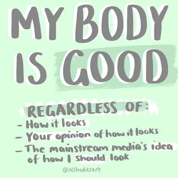my body is good all bodies art