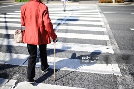 seniors walking